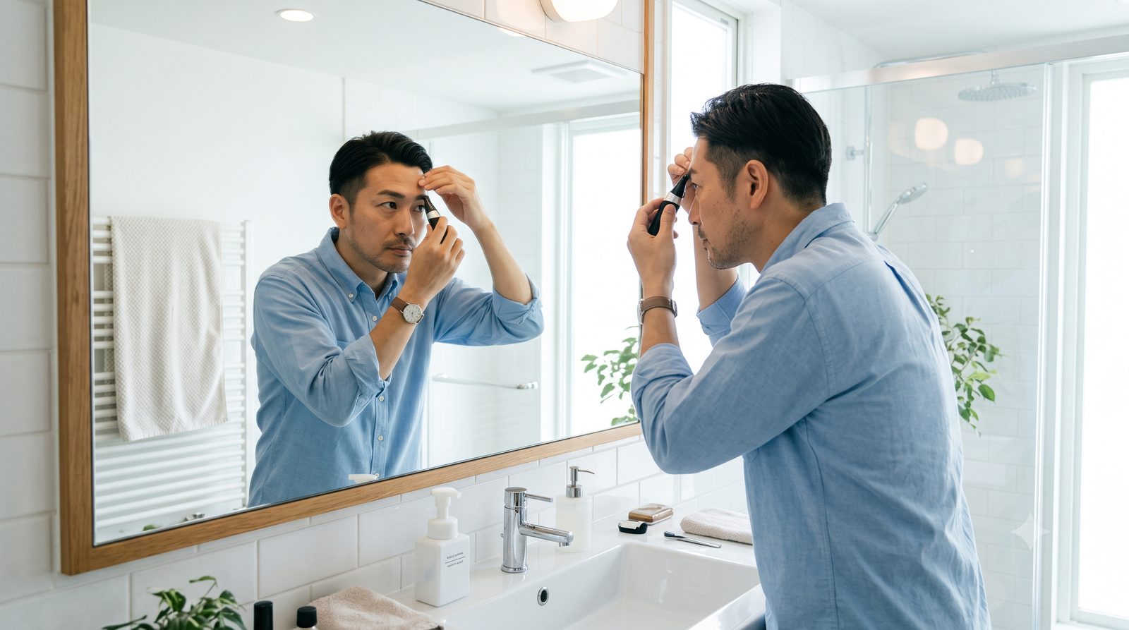 40代メンズの眉毛の整え方｜5分で若返る3ステップと道具選び【2026年版】