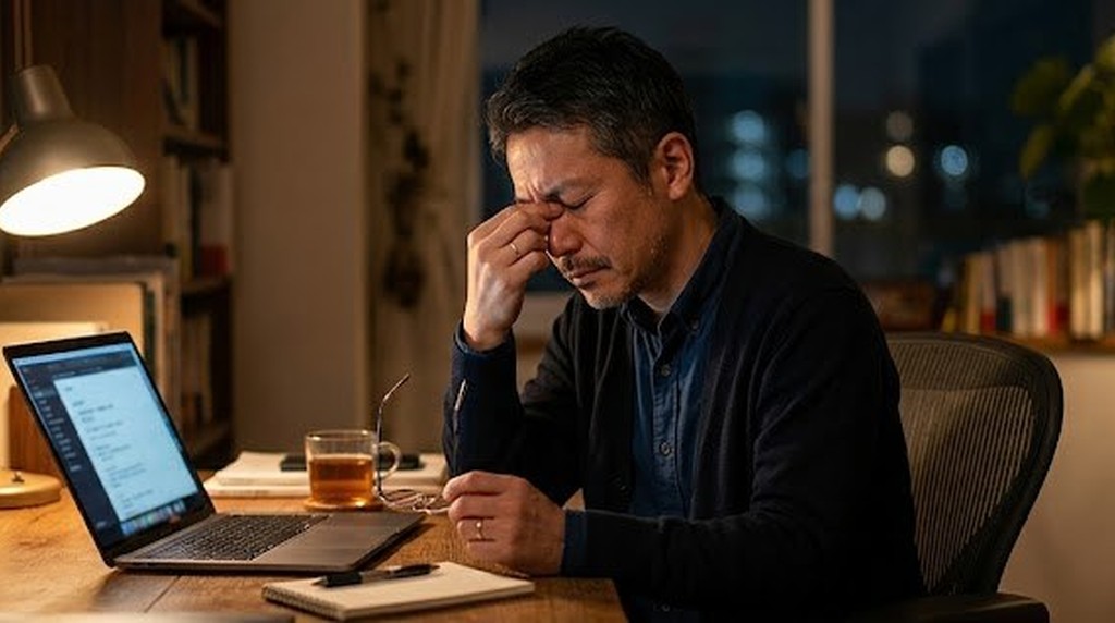 40代からの眼精疲労・疲れ目対策完全ガイド