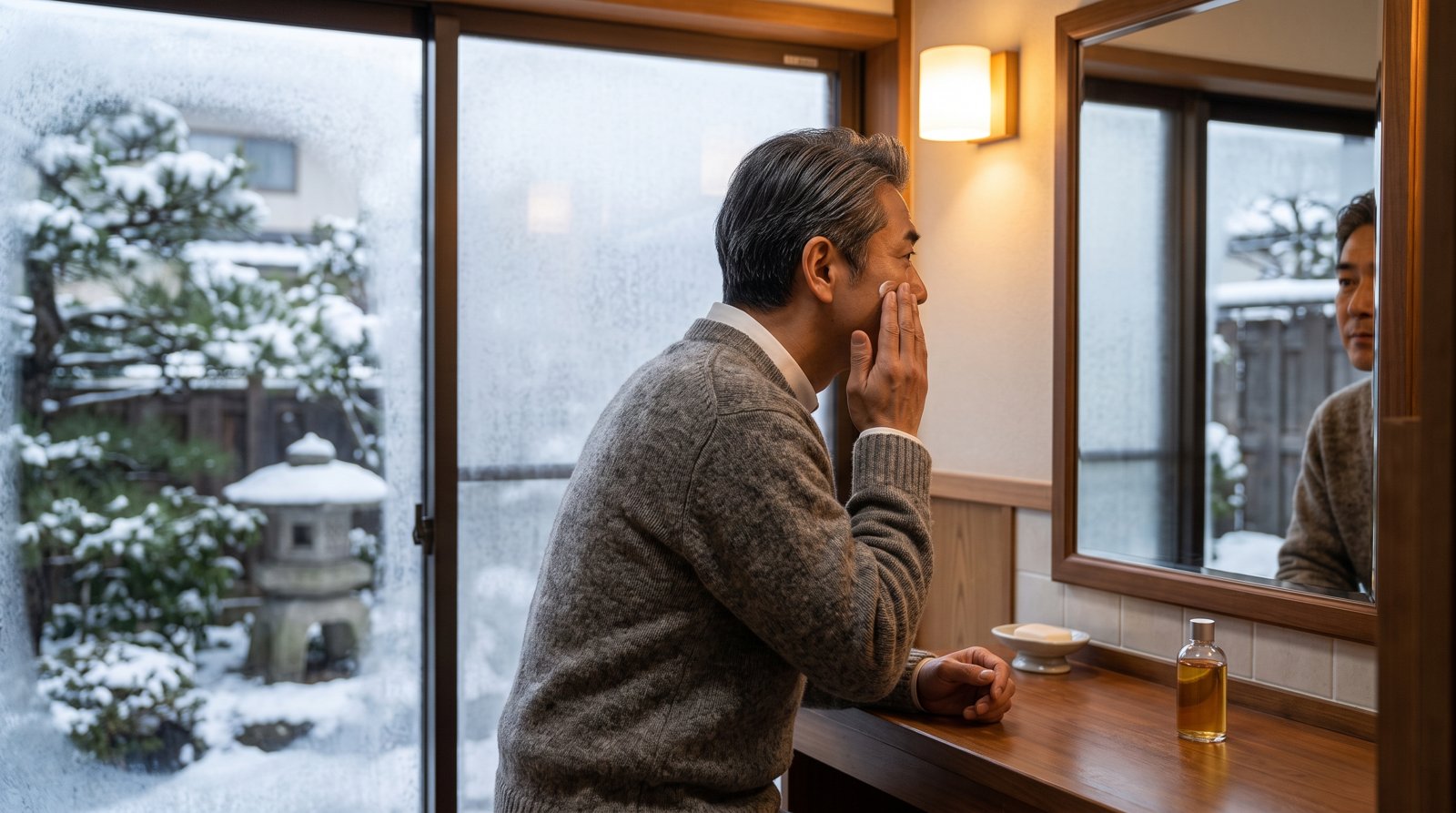 40代メンズの冬の乾燥肌対策おすすめ5選｜粉ふき・カサつき